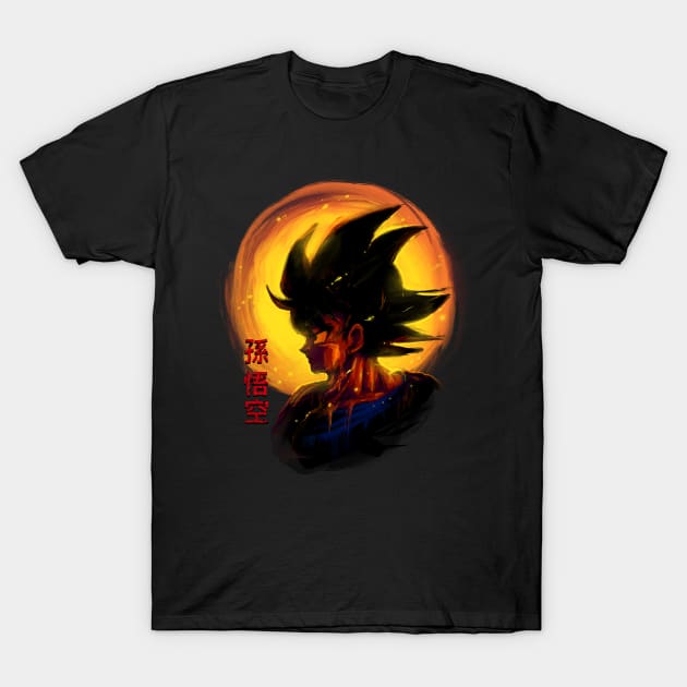 Son Goku T-Shirt by Blahblahpop